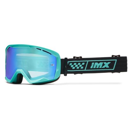 Gogle IMX Endurance Race Turquoise Matt/Black (szyba iridium green + clear)