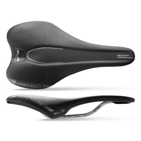 Siodło SELLE ITALIA SLR BOOST L (id match - L1) ti 316 tube 7, fibra-tek, czarne (NEW) 
