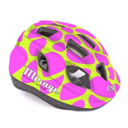  Kask AUTHOR MIRAGE różowo-żółty 48-54 