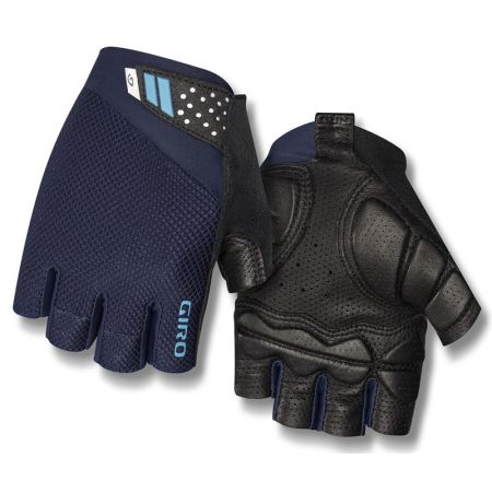 Rękawiczki męskie GIRO MONACO II GEL krótki palec midnight blue iceberg roz. S (obwód dłoni 178-203 mm / dł. dłoni 175-180 mm) (NEW) 