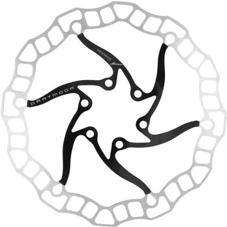 Dartmoor Tarcza hamulcowa Nano 140 mm, ze śrubami, czarna 