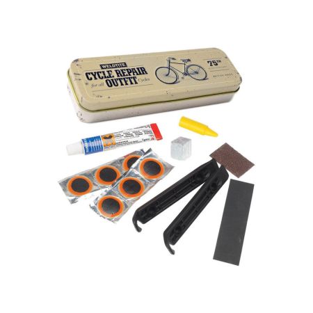Łatki do opon zestaw WELDTITE VINTAGE CYCLE REPAIR OUTFIT TIN 