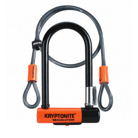 KRYPTONITE ZAPIĘCIE U-LOCK KRYPTONITE EVOLUTION MINI-7 (LINKA W ZESTAWIE) 8,3CM X 17,8CM 