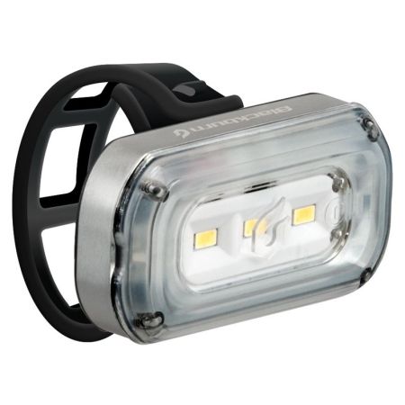 Lampka przednia BLACKBURN CENTRAL 100 USB, 100 lumenów srebrna 