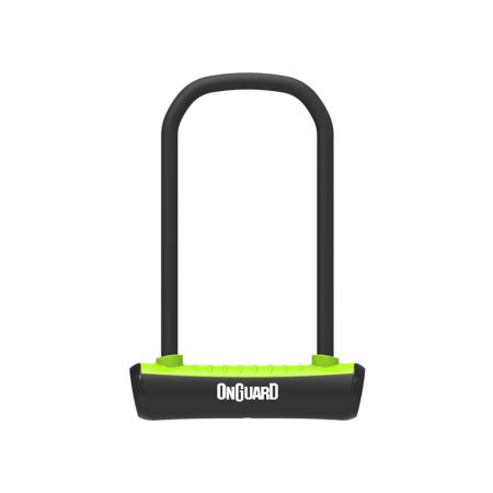 Zapięcie rowerowe ONGUARD NEON 8153GR U-LOCK - 115mm 230mm - uchwyt + 2 x Klucze zielone (NEW) 