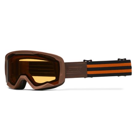 Gogle IMX Endurance Rust Brown Matt/Orange (szyba orange + clear)