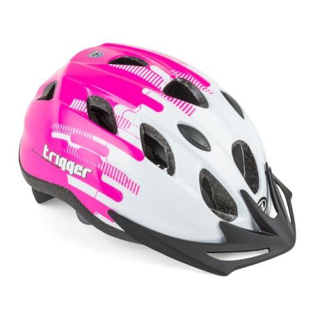 Kask AUTHOR TRIGGER biało-różowy 52-56 