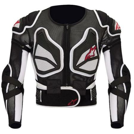ALPINESTARS MTB BIONIC JACKET BNS BLACK WHITE   S  zbroja