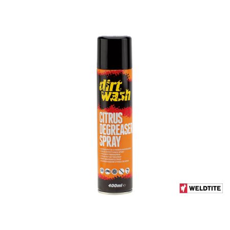 WELDTITE DIRTWASH Citrus Degreaser Aerosol Spray 400ml