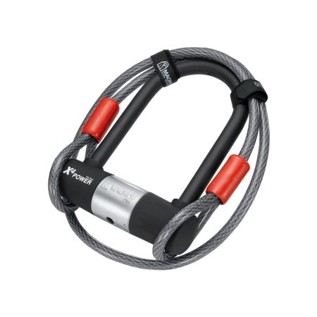 Zapięcie rowerowe MAGNUM 3003 U-LOCK - 14mm 115mm 230mm - 5 x Klucze z kodem + linka 10mm 120cm 