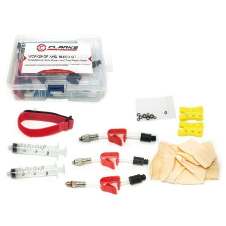 Zestaw do odpowietrzania hamulców hydraulicznych CLARK'S dla AVID 