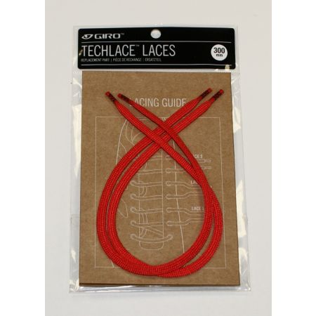Sznurówki GIRO TECHLACE LACES bright red 325mm