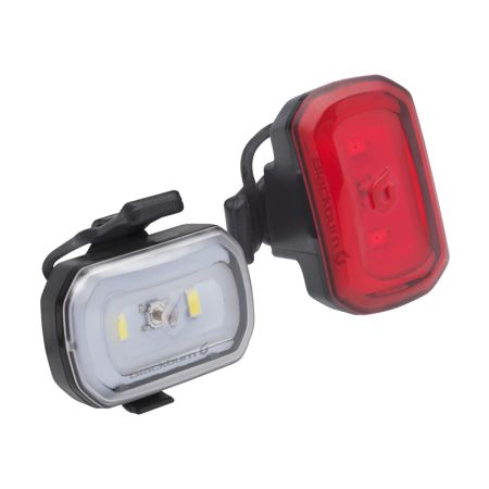 Zestaw lampki BLACKBURN CLICK USB przód 60 lumenów, CLICK USB tył 20 lumenów czarne (NEW) 