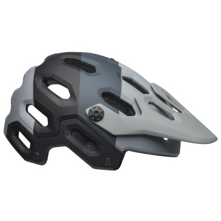 BELL SUPER 3 downdraft matte gray gunmetal kask-M