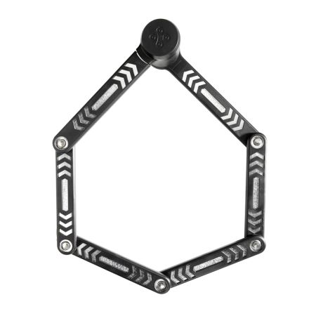 KRYPTONITE ZAPIĘCIE SKŁADANE KRYPTONITE KRYPTOLOK 685 FOLD BLACK 85CM 