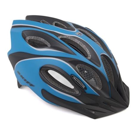  Kask AUTHOR SKIFF niebiesko(fluo)-czarny 52-58 