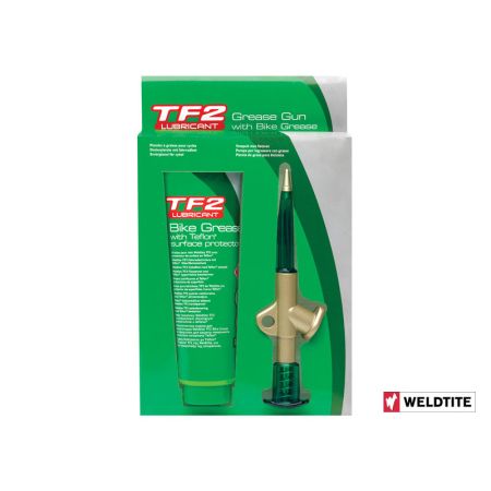 WELDTITE TF2 grease GUN & BIKE grease TEFLON + pistolet 125ml 