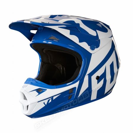 Kask FOX V1 Race S niebieski