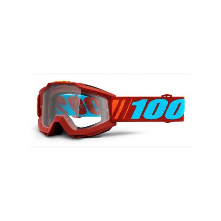 Gogle 100% Accuri Dauphine (Szyba Przezroczysta Anti-Fog, LT 88%-92%) 