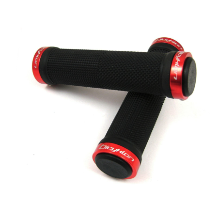 Chwyty BICYKLON Lock-On czerwony