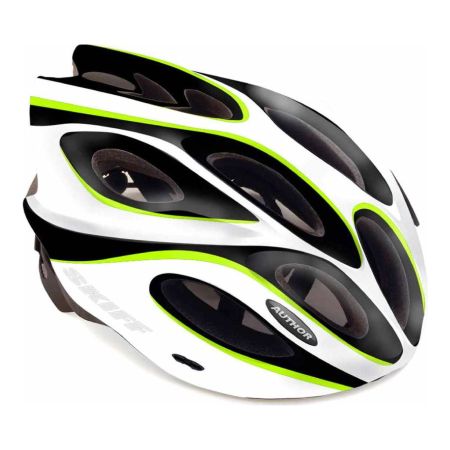 Kask AUTHOR SKIFF biało-czarno-niebieski 58-62 