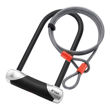Zapięcie rowerowe MAGNUM 3102 U-LOCK - 13mm 115mm 230mm - 5 x Klucze z kodem + linka 10mm 120cm 