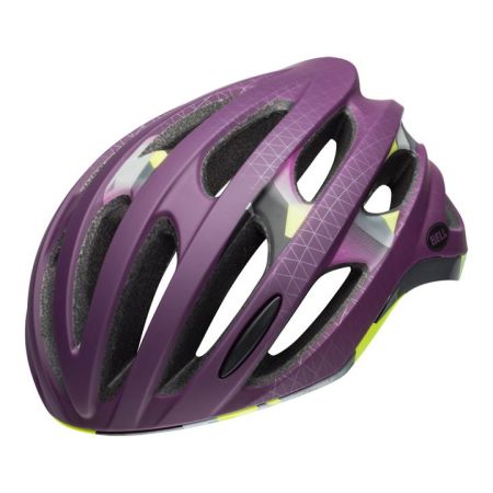 Kask szosowy BELL FORMULA matte plum deco roz. L (58–62 cm) 