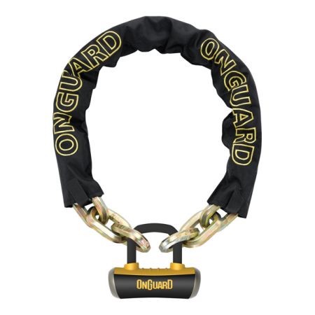 Zapięcie rowerowe ONGUARD BEAST 8016 ŁAŃCUCH 110cm*14mm - 5 x Klucze z kodem + KŁÓDKA 