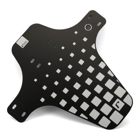 Błotnik przedni RACEFENDER Pixel 2.0 silver +rzep