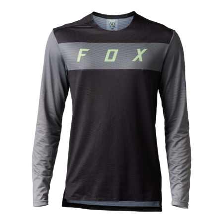 Koszulka FOX Flexair Arcadia Black z długim rękawem 