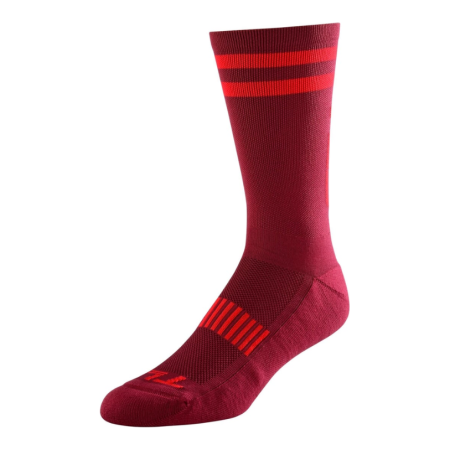 Skarpetki TLD Speed Performance Oxblood 