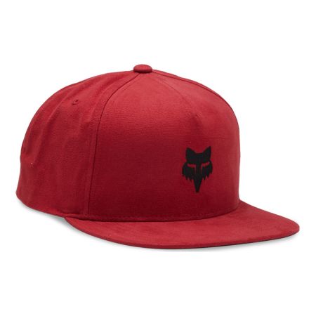 Czapka z daszkiem FOX Head Snapback Flame Red