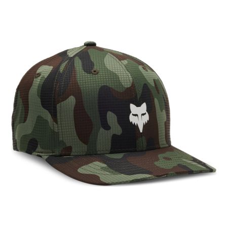 Fox Czapka Z Daszkiem  Head Tech Flexfit Green Camo L/xl