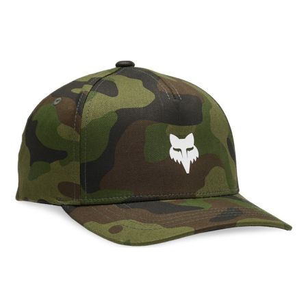 Czapka z daszkiem FOX Junior Head 110 Green Camo