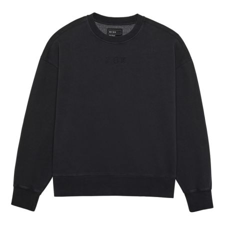 Fox Bluza  Wordmark Oversized Fleece Crew Black M