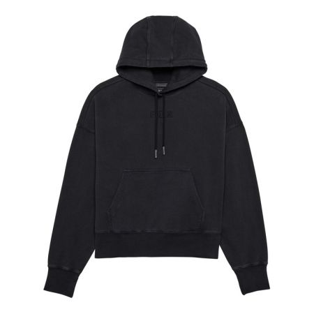Fox Bluza Z Kapturem Damska  Wordmark Oversized Black Xs