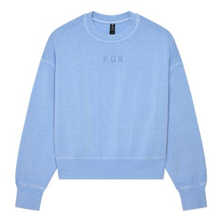 Fox Bluza Damska  Wordmark Oversized Fleece Crew Cashmere Blue Xs