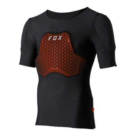 Fox Koszulka Rowerowa Z Ochraniaczami  Baseframe Pro Black L
