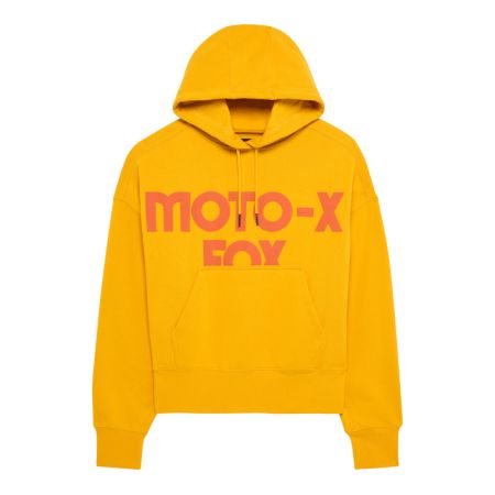Fox Bluza Z Kapturem Damska  Moto-x Oversized Mustard Xs