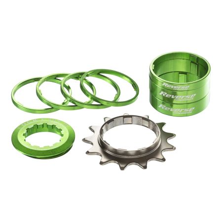 REVERSE Single Speed Kits 13T zielony