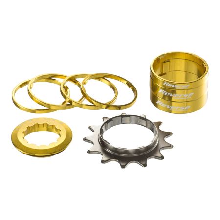REVERSE Single Speed Kits 13T zloty