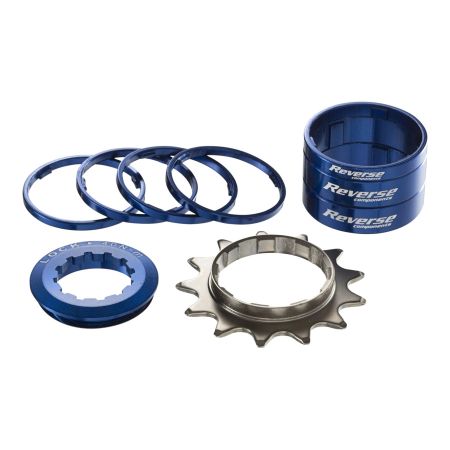 REVERSE Single Speed Kits 13T niebieski