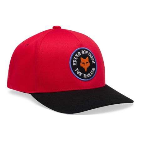 Czapka z daszkiem FOX Junior  Badge Snapback Red