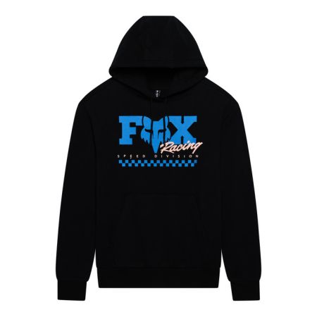 Fox Bluza Z Kapturem Damska  Checker Fleece Po Black M