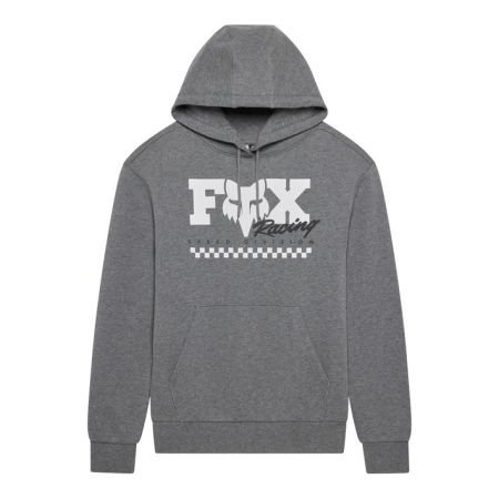 Fox Bluza Z Kapturem Damska  Checker Fleece Po Heather Graphite S