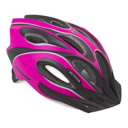  Kask AUTHOR SKIFF różowo(fluo)-czarny 58-62 