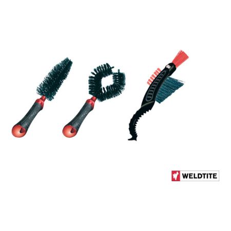 WELDTITE DIRTWASH bike cleaning brush 3szt