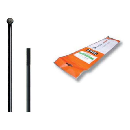 Szprychy CNSPOKE MAC14 2.0-2.0-2.0 stal nierdzewna 292mm czarne 72szt 