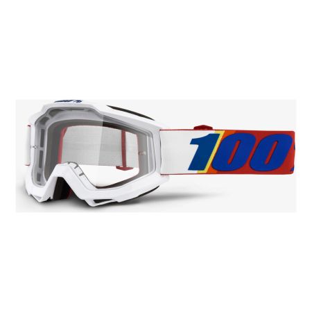 Gogle 100% ACCURI MINIMA (Szyba Przezroczysta Anti-Fog) (NEW) 