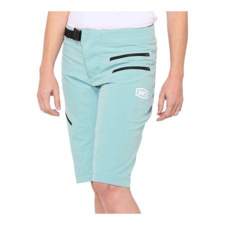 Spodenki 100% Women Airmatic M Seafoam